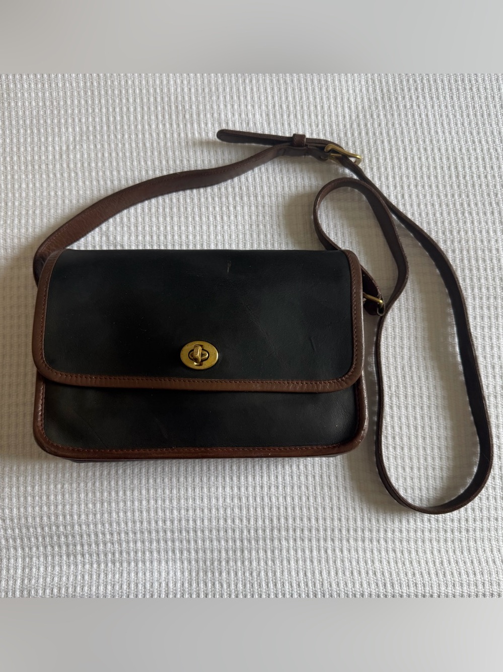 Vintage Coach USA - Compartment Bag Spectator #6850
